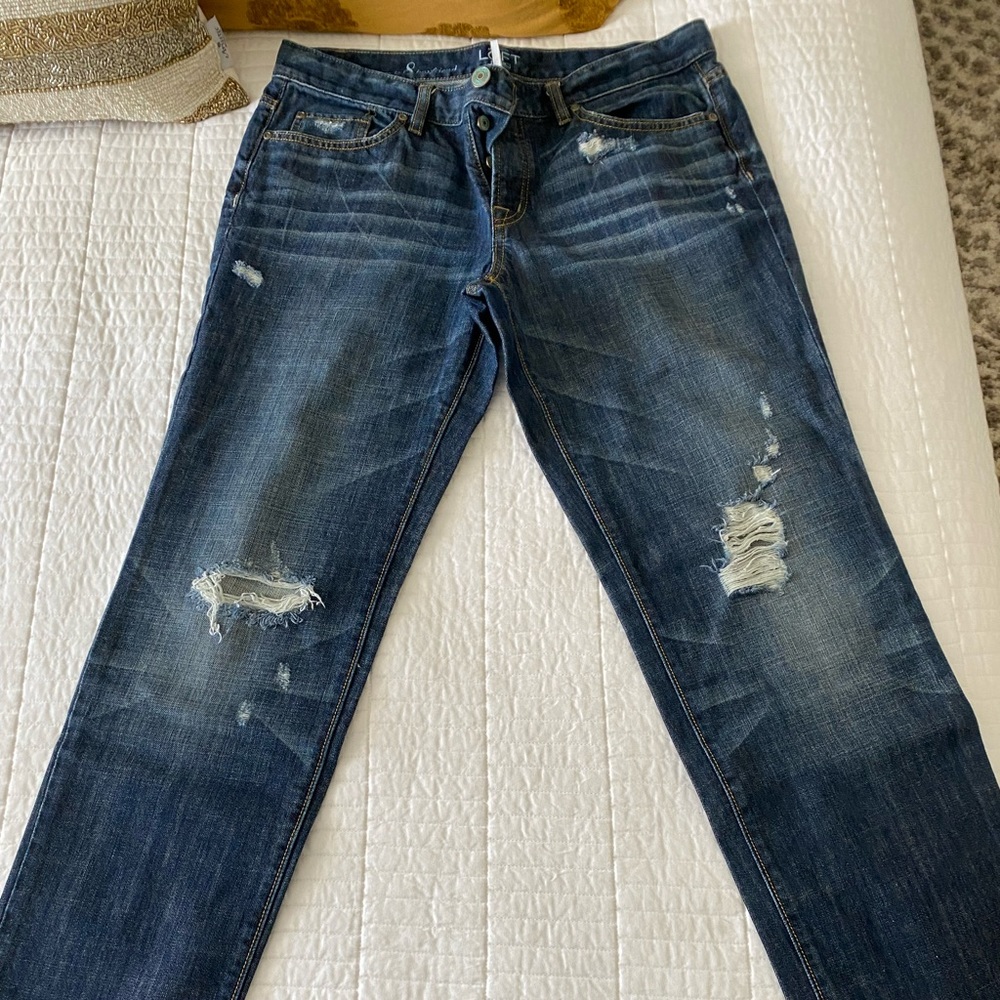 Ann Taylor - LOFT boyfriend jeans - size 8